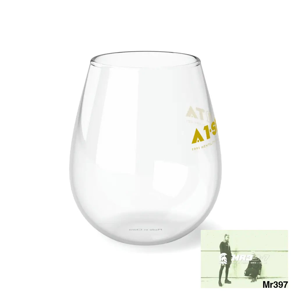 A1-Vigilante Stemless Wine Glass 11.75oz 11.75oz Mug