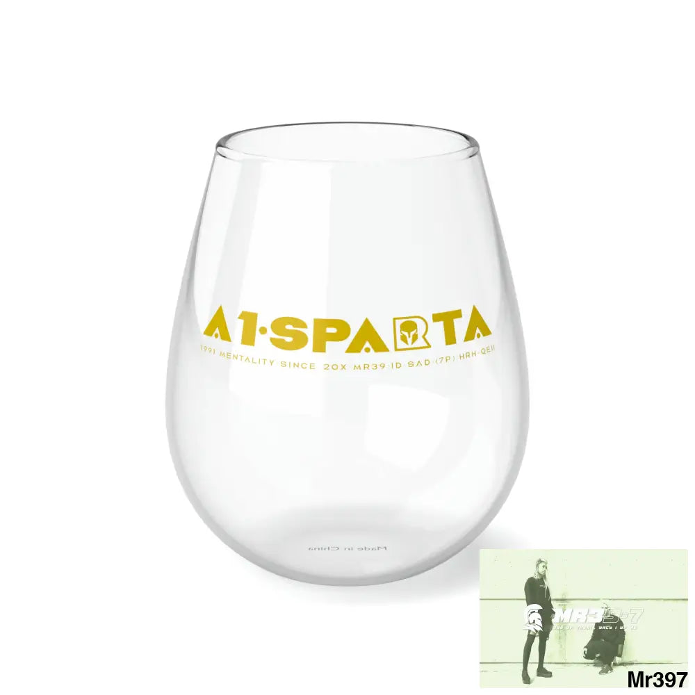 A1-Vigilante Stemless Wine Glass 11.75oz 11.75oz Mug