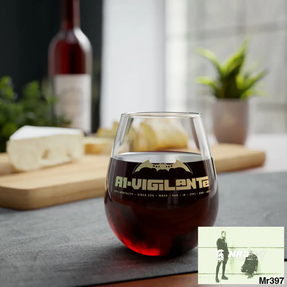 A1-Vigilante Stemless Wine Glass 11.75oz 11.75oz Mug