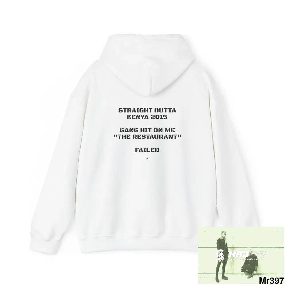 A1-Vigilante Straight Outta Kenya 2015 Gang Hit on me ’’ The Restaurant ’’ Failed Heavy Blend™ Hooded Sweatshirt Hoodie