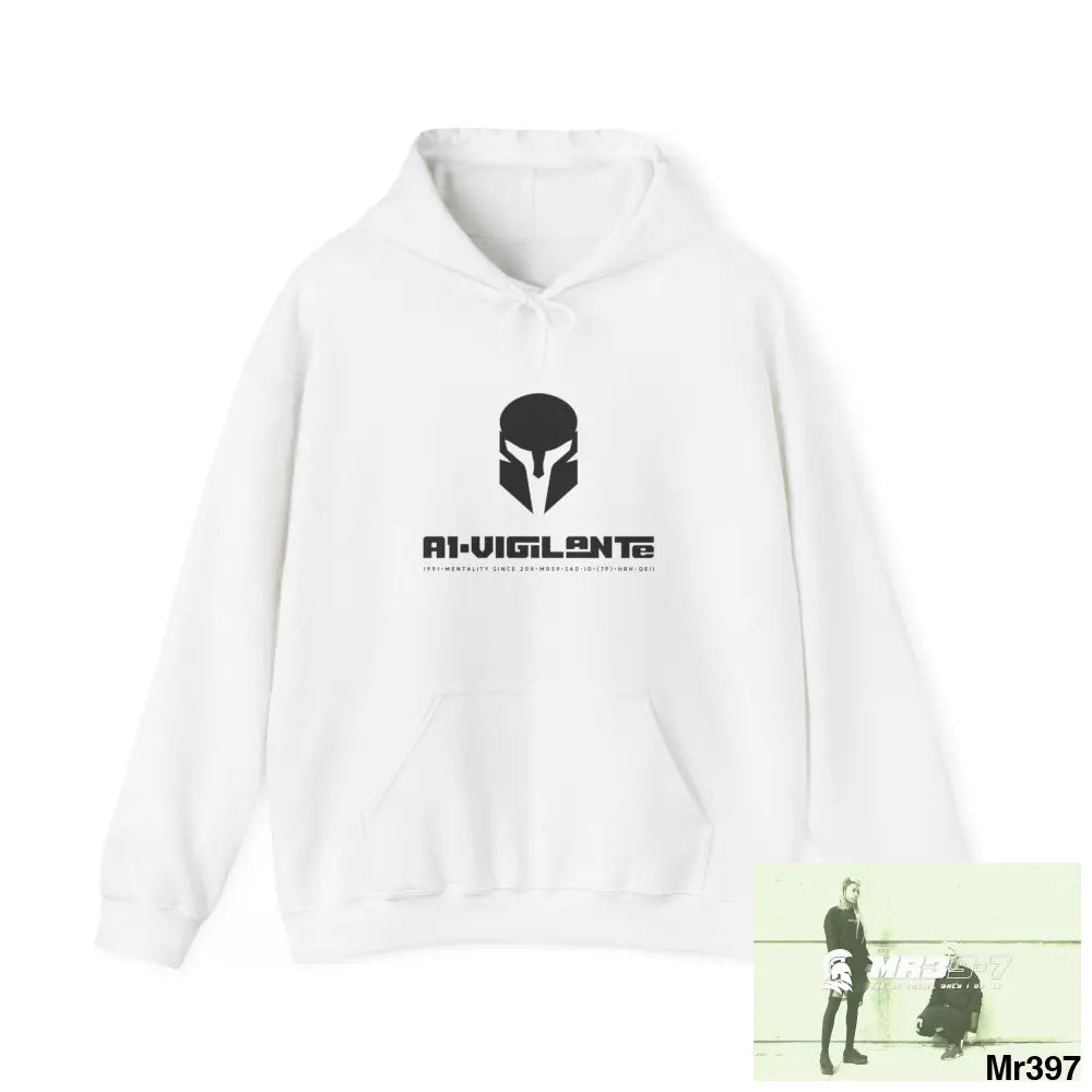 A1-Vigilante Straight Outta Kenya 2015 Gang Hit on me ’’ The Restaurant ’’ Failed Heavy Blend™ Hooded Sweatshirt White