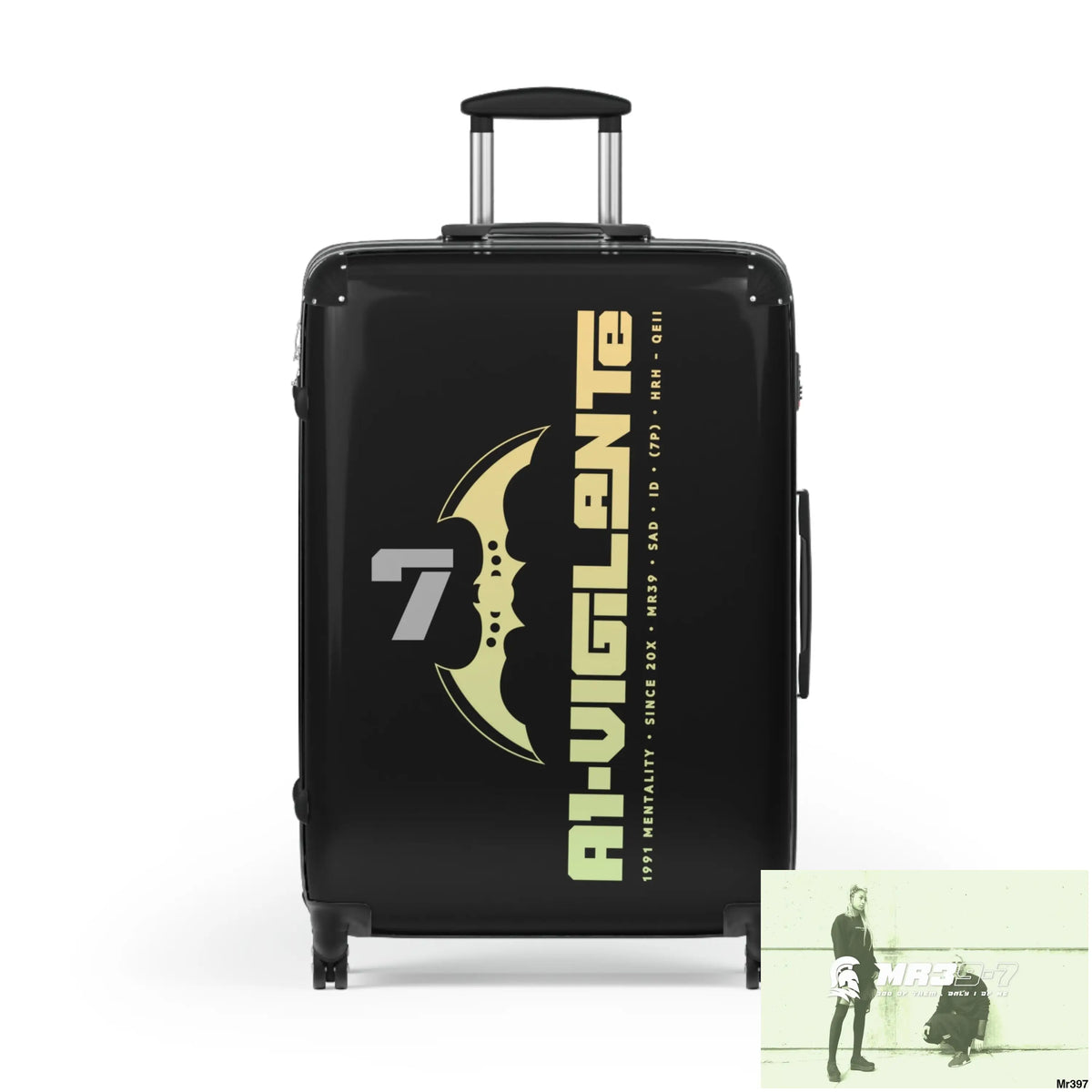 A1- Vigilante Suitcase Large / Black Bags