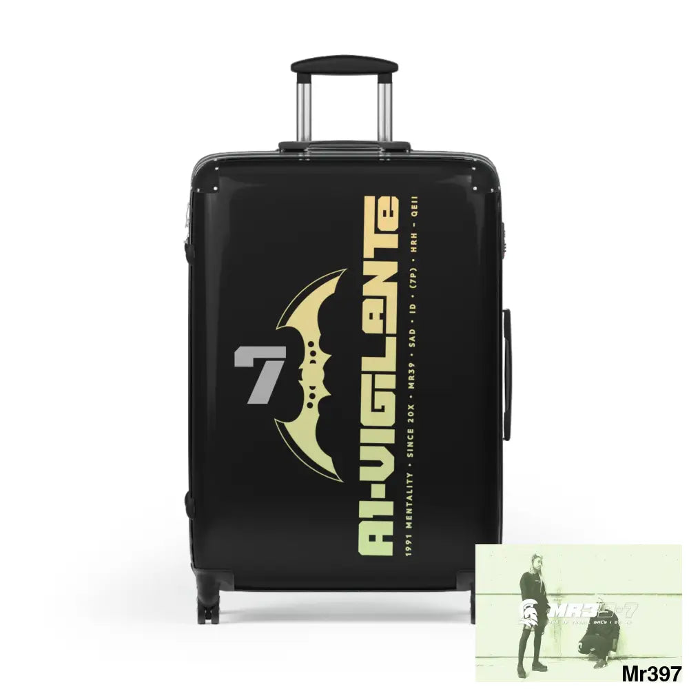 A1- Vigilante Suitcase Large / Black Bags