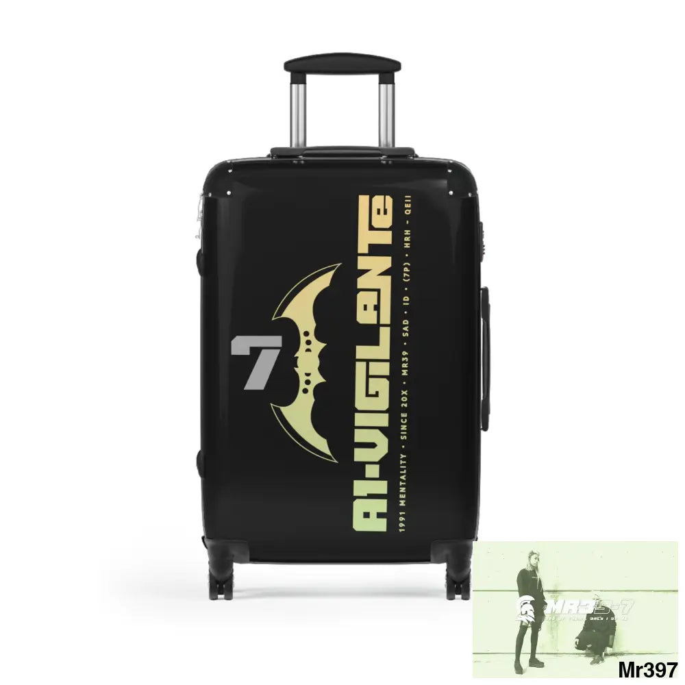 A1- Vigilante Suitcase Medium / Black Bags