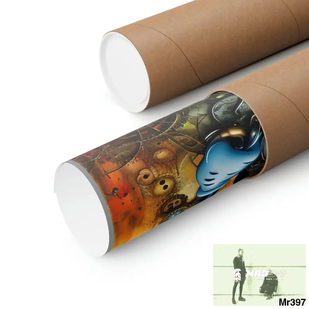 A1-Vigilante SuperResolution Micky Mouse Steampunk Graphic Matte Vertical Posters Poster