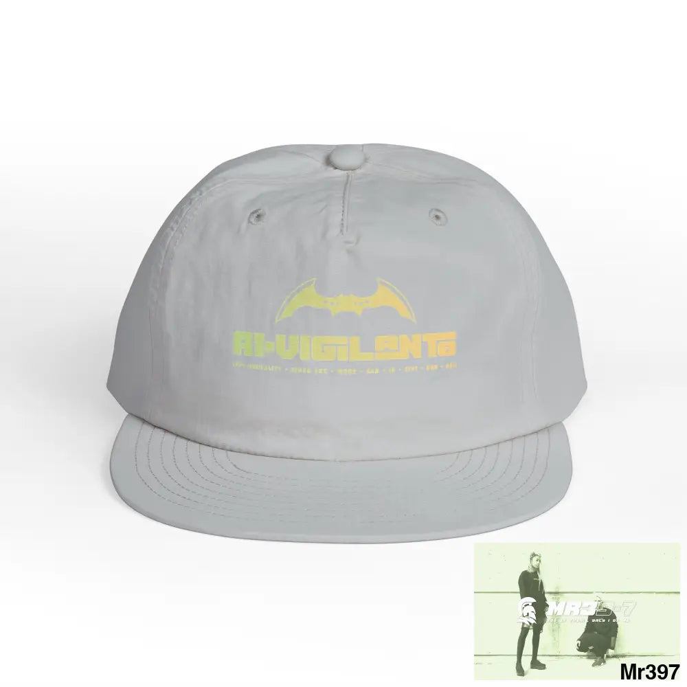 A1 Vigilante Surf Cap - Beach Vibes Summer Accessory Surfing Gift Casual Wear Outdoor Cap Smoke / One size Hats
