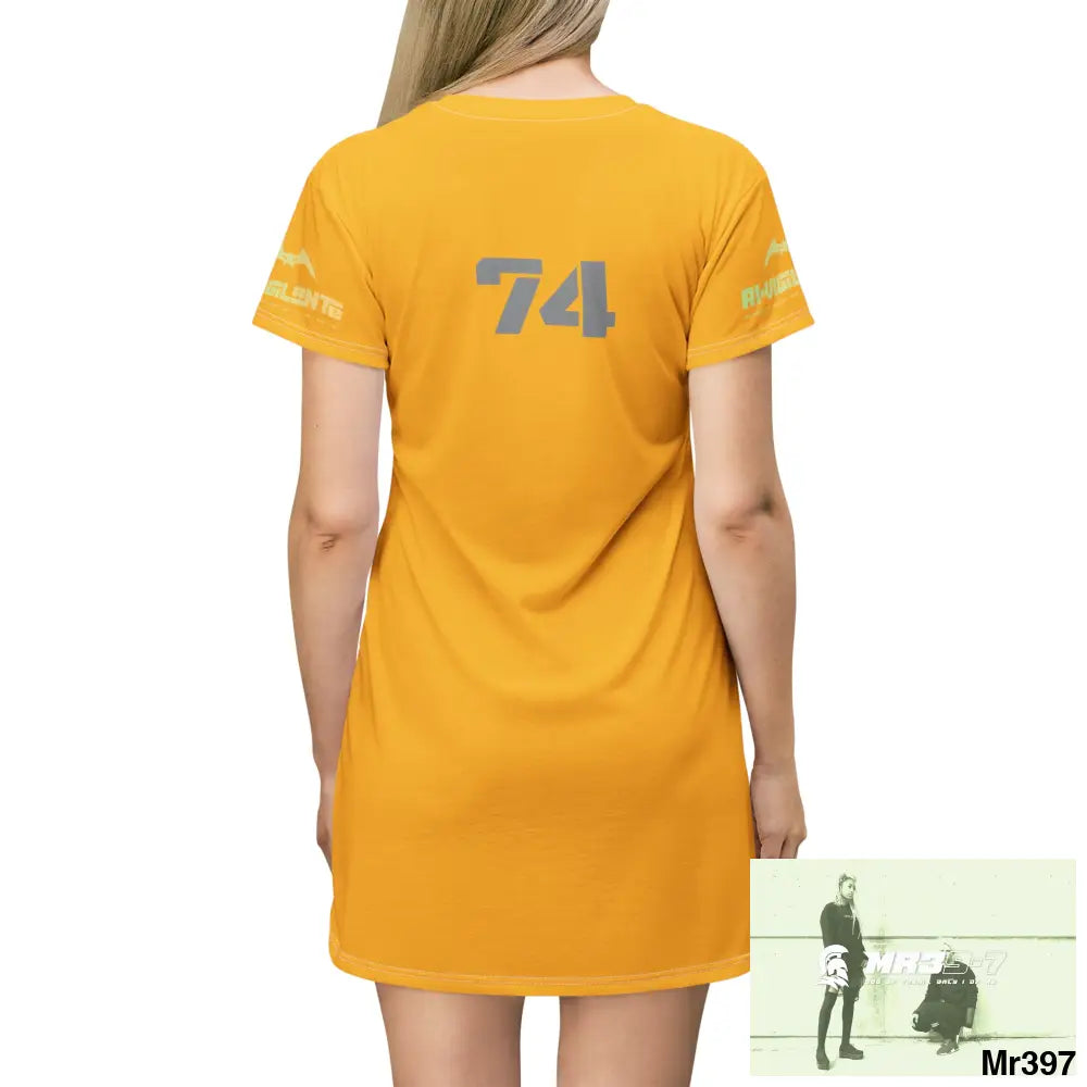 A1-Vigilante T-Shirt Dress (AOP) All Over Prints