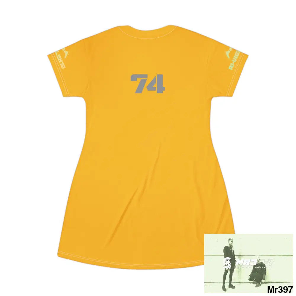 A1-Vigilante T-Shirt Dress (AOP) All Over Prints