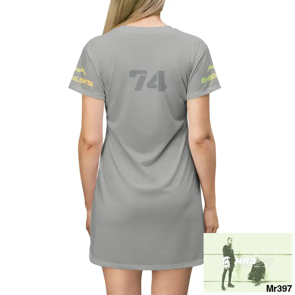 A1-Vigilante T-Shirt Dress (AOP) All Over Prints