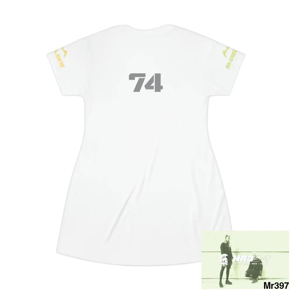 A1-Vigilante T-Shirt Dress (AOP) All Over Prints