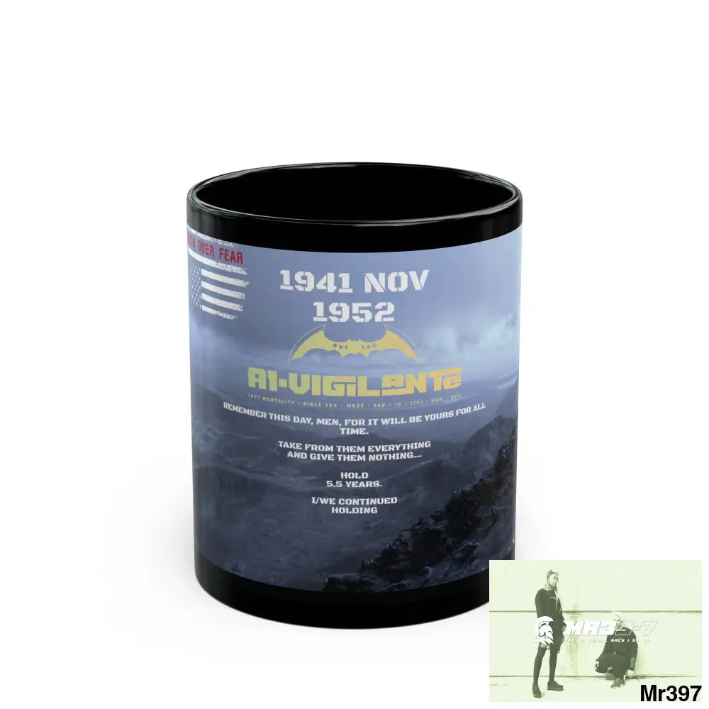 A1-Vigilante Tactical SAS Roll over Death night 04/ 20X Strike B Done MT Snowdon 11oz Black Mug GB / Thailand/ Bermo