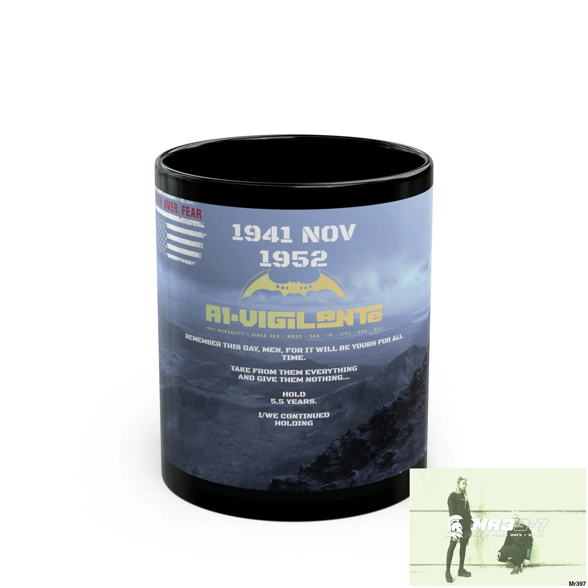 A1-Vigilante Tactical SAS Roll over Death night 04/ 20X Strike B Done MT Snowdon 11oz Black Mug GB / Thailand/ Bermo