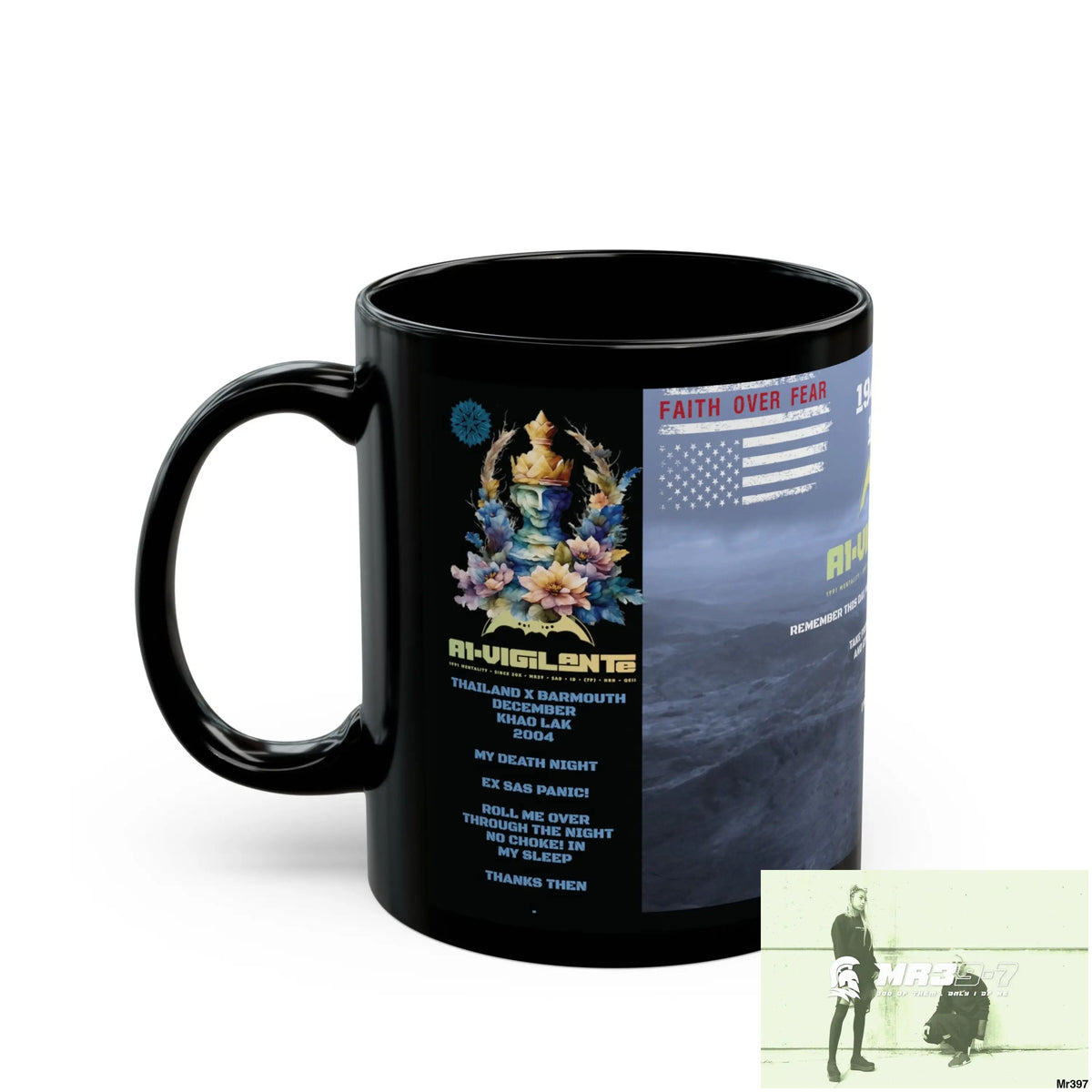 A1-Vigilante Tactical SAS Roll over Death night 04/ 20X Strike B Done MT Snowdon 11oz Black Mug GB / Thailand/ Bermo