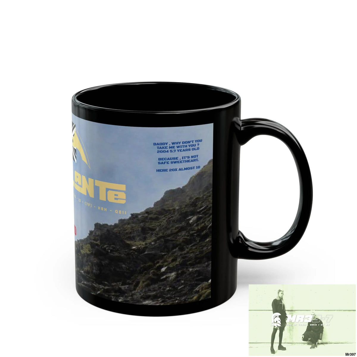 A1-Vigilante Tactical SAS Roll over Death night 2004 20X Strike B MT Snowdon 11oz Black Mug GB / Thailand/ Bermo