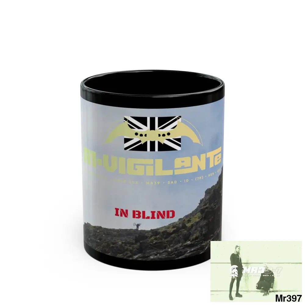 A1-Vigilante Tactical SAS Roll over Death night 2004 20X Strike B MT Snowdon 11oz Black Mug GB / Thailand/ Bermo