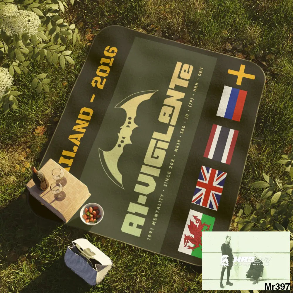 A1 Vigilante Thailand Blanket 61’’ × 51’’ Home Decor