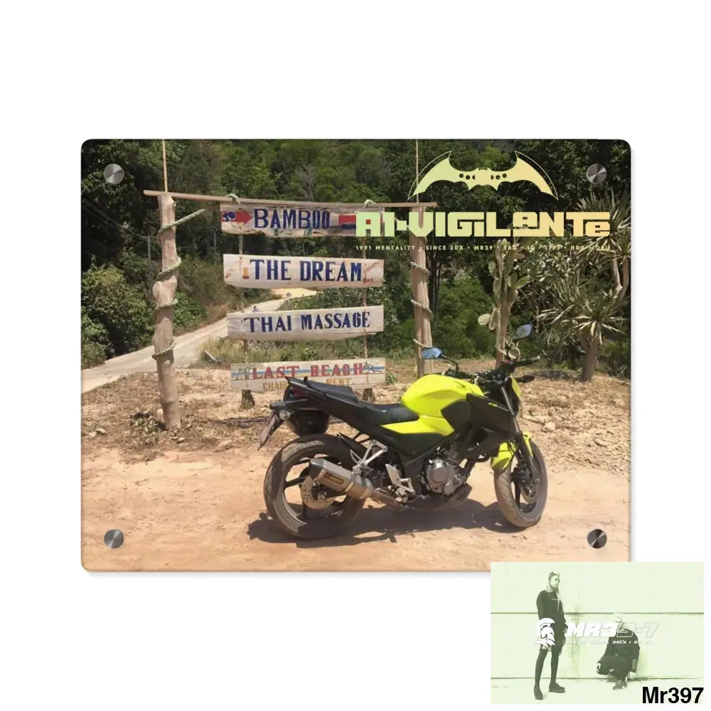 A1-Vigilante Thailand Koh Lanta break from the madness 2016 Acrylic Wall Art Panels 14″ x 11″ (Horizontal) / 0.25’’