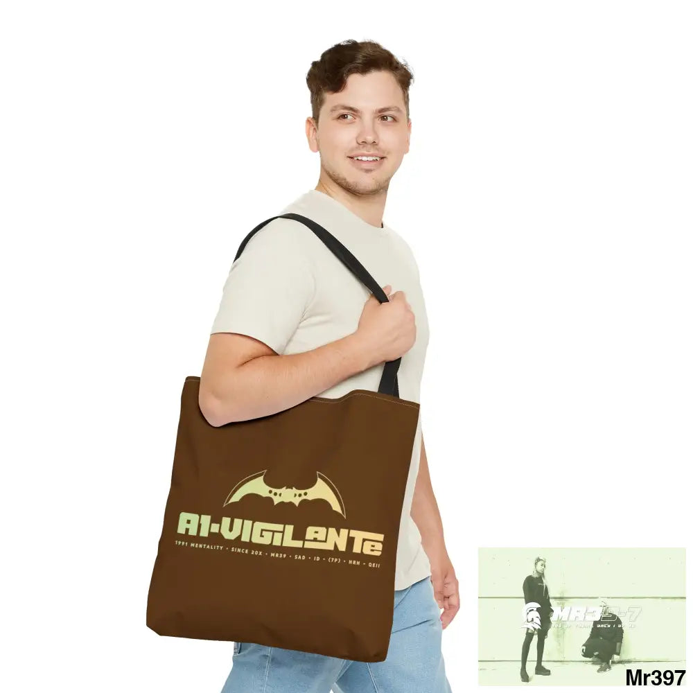 A1-Vigilante Tote Bag (AOP) Bags