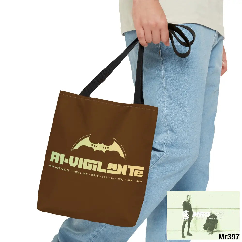 A1-Vigilante Tote Bag (AOP) Bags