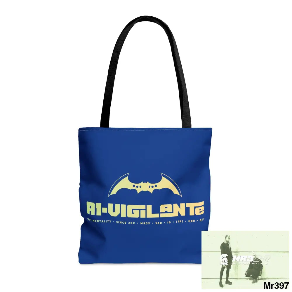 A1- Vigilante Tote Bag (AOP) Medium Bags