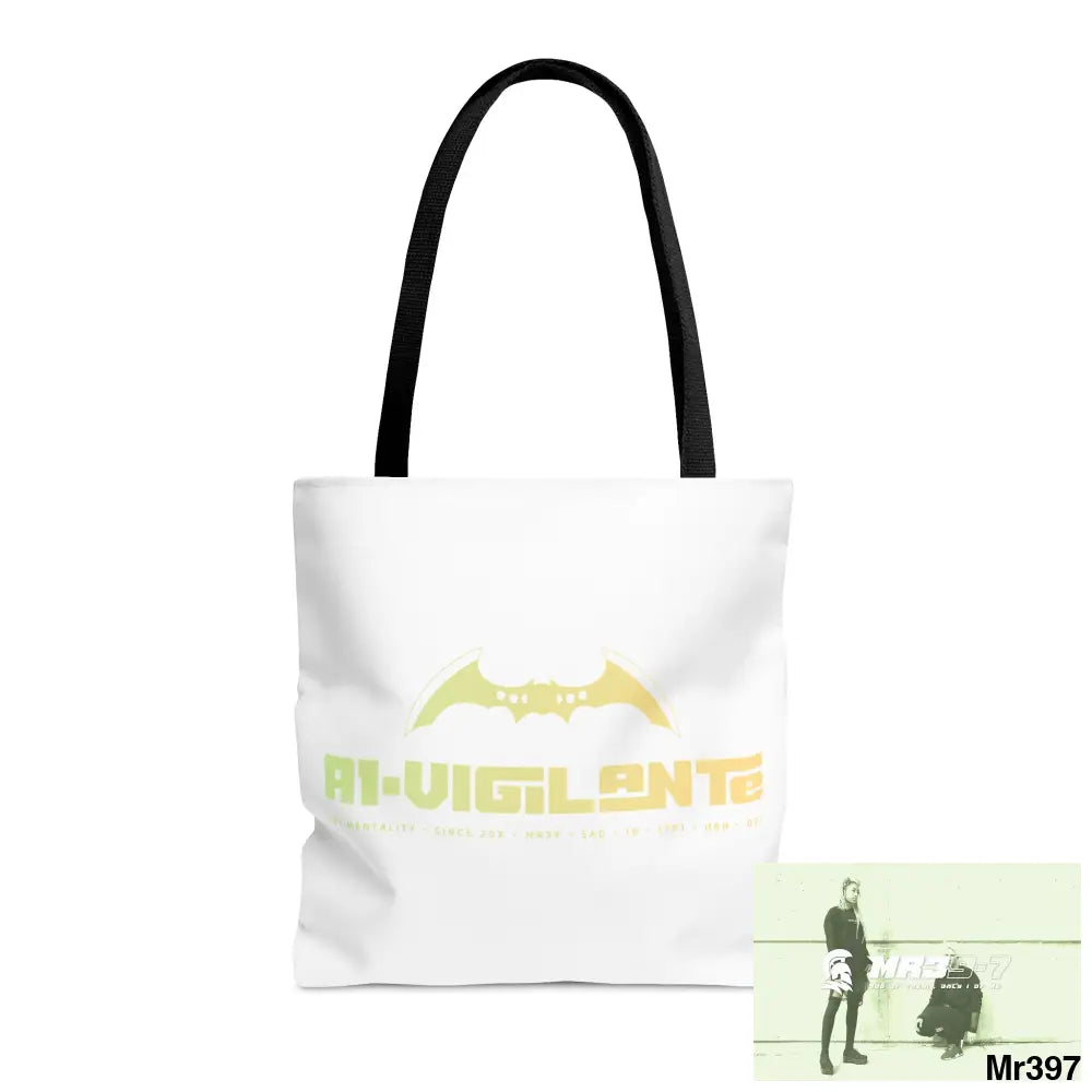A1- Vigilante Tote Bag (AOP) Medium Bags