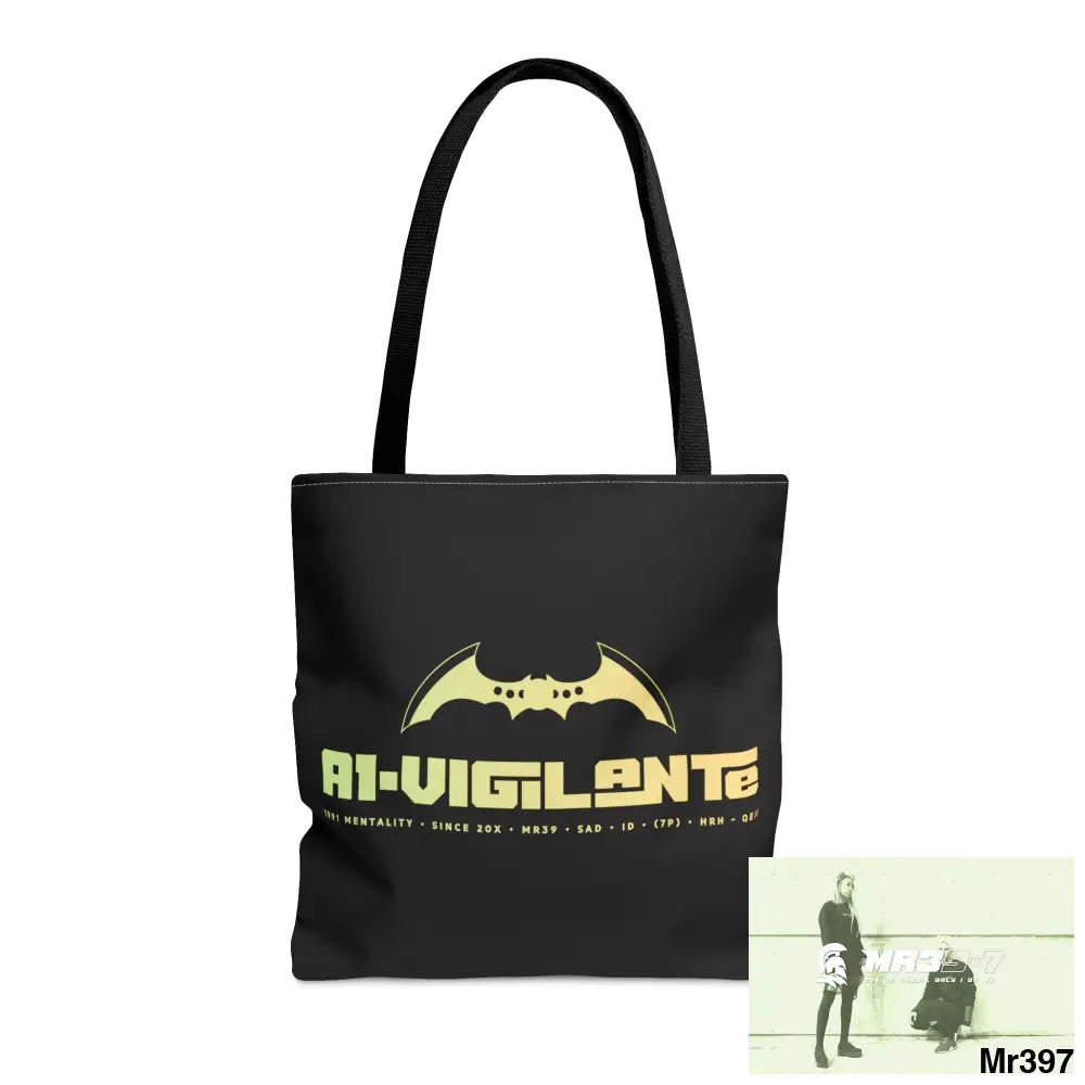 A1- Vigilante Tote Bag (AOP) Medium Bags