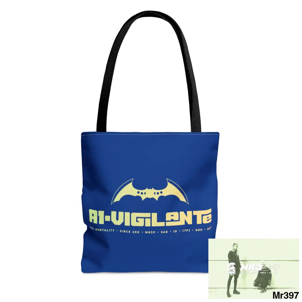 A1- Vigilante Tote Bag (AOP) Small Bags