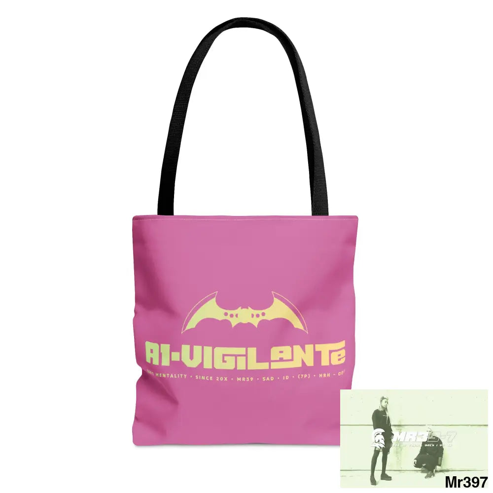A1- Vigilante Tote Bag (AOP) Small Bags