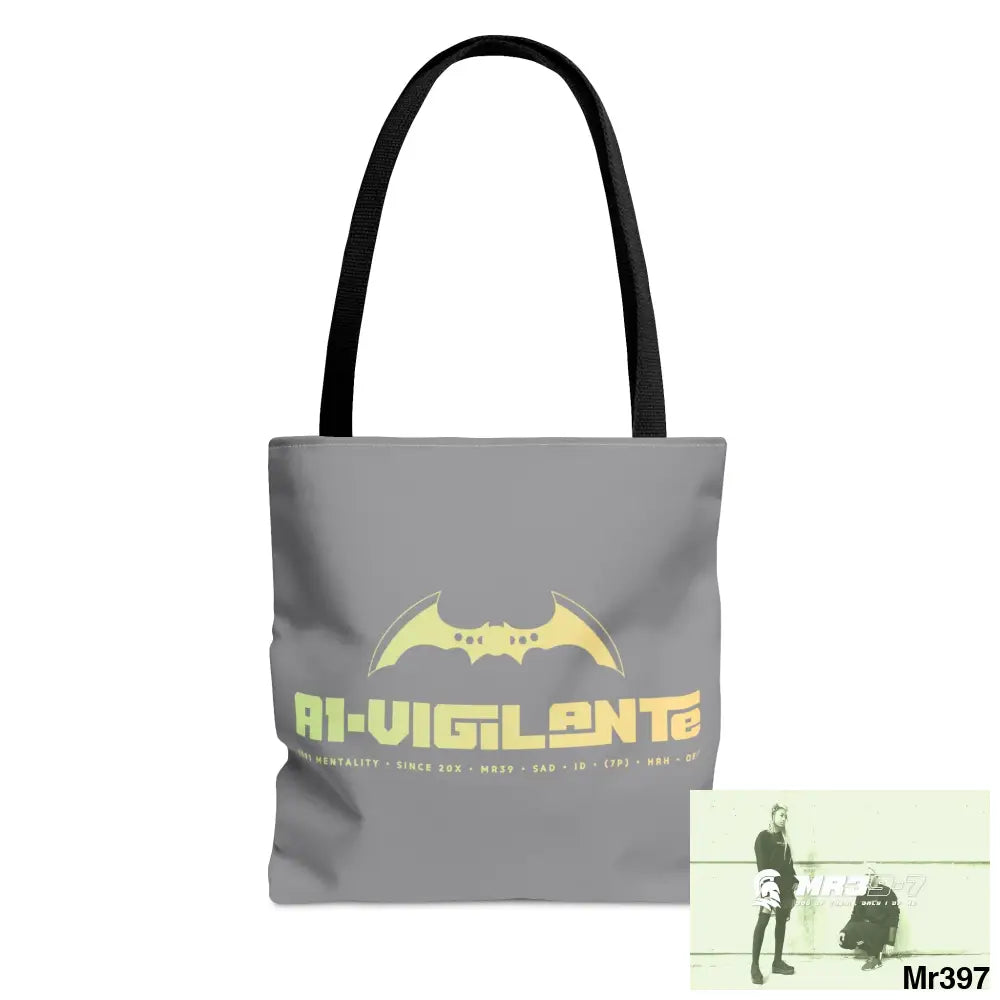 A1- Vigilante Tote Bag (AOP) Small Bags