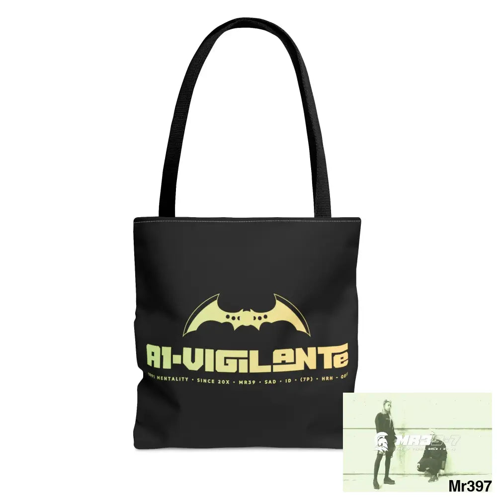 A1- Vigilante Tote Bag (AOP) Small Bags