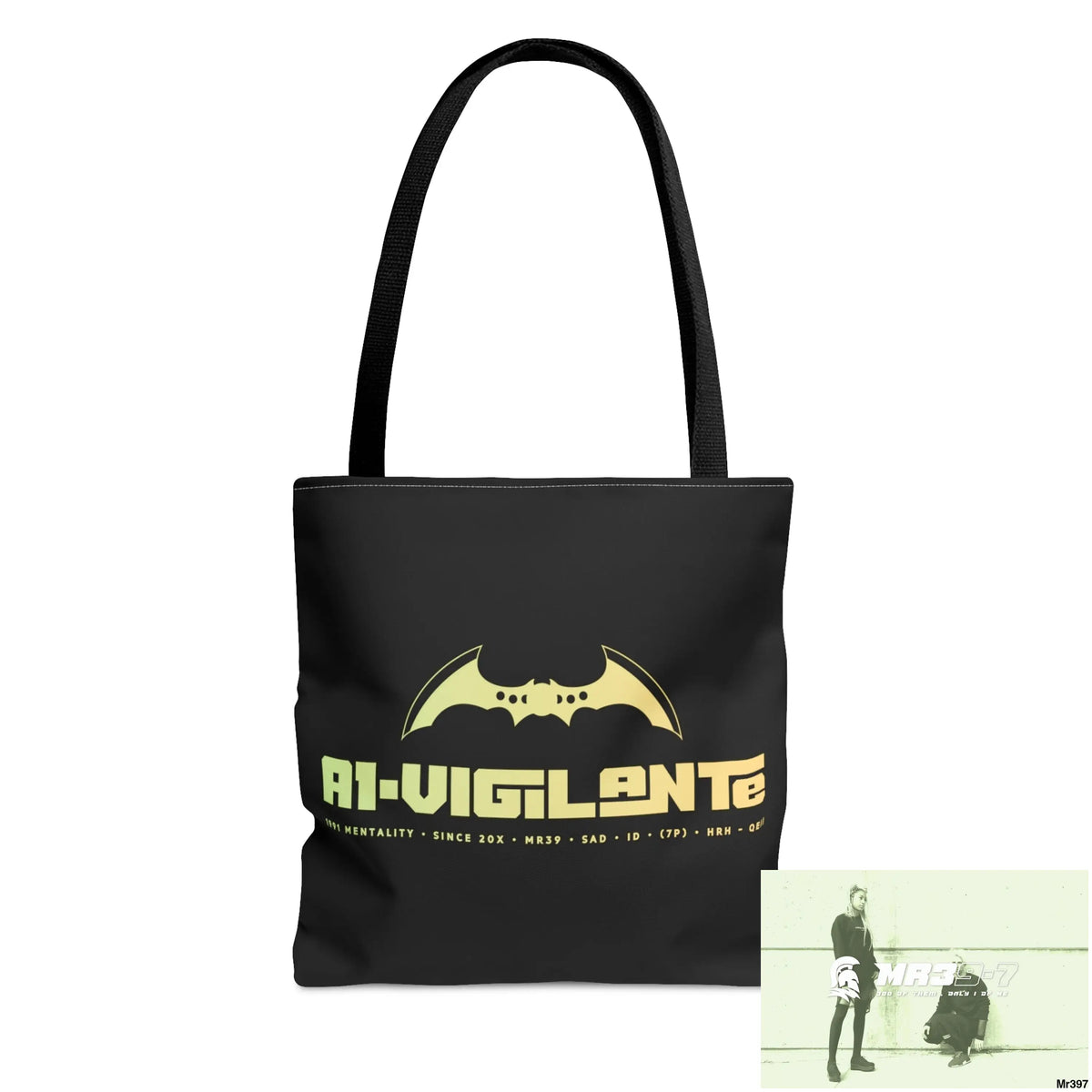 A1- Vigilante Tote Bag (AOP) Small Bags