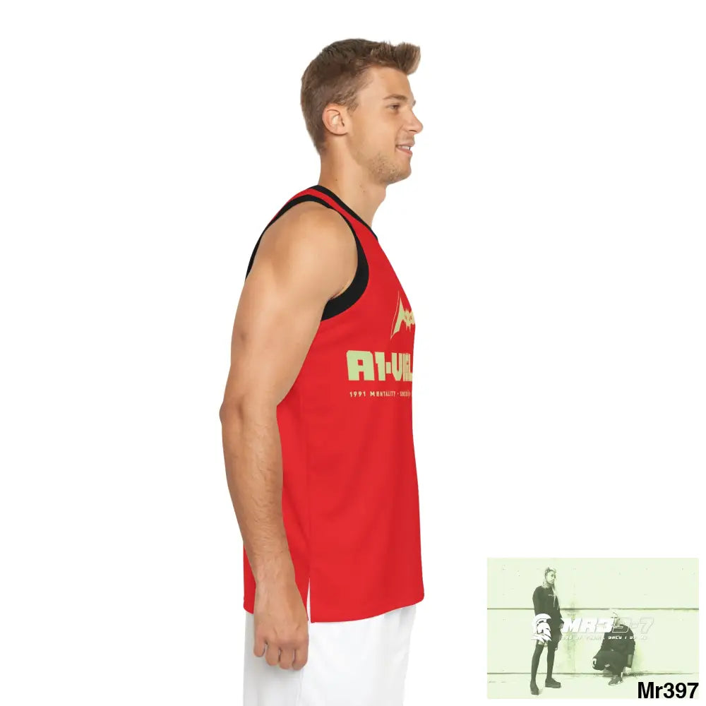 A1-Vigilante Unisex Basketball Jersey (AOP) All Over Prints