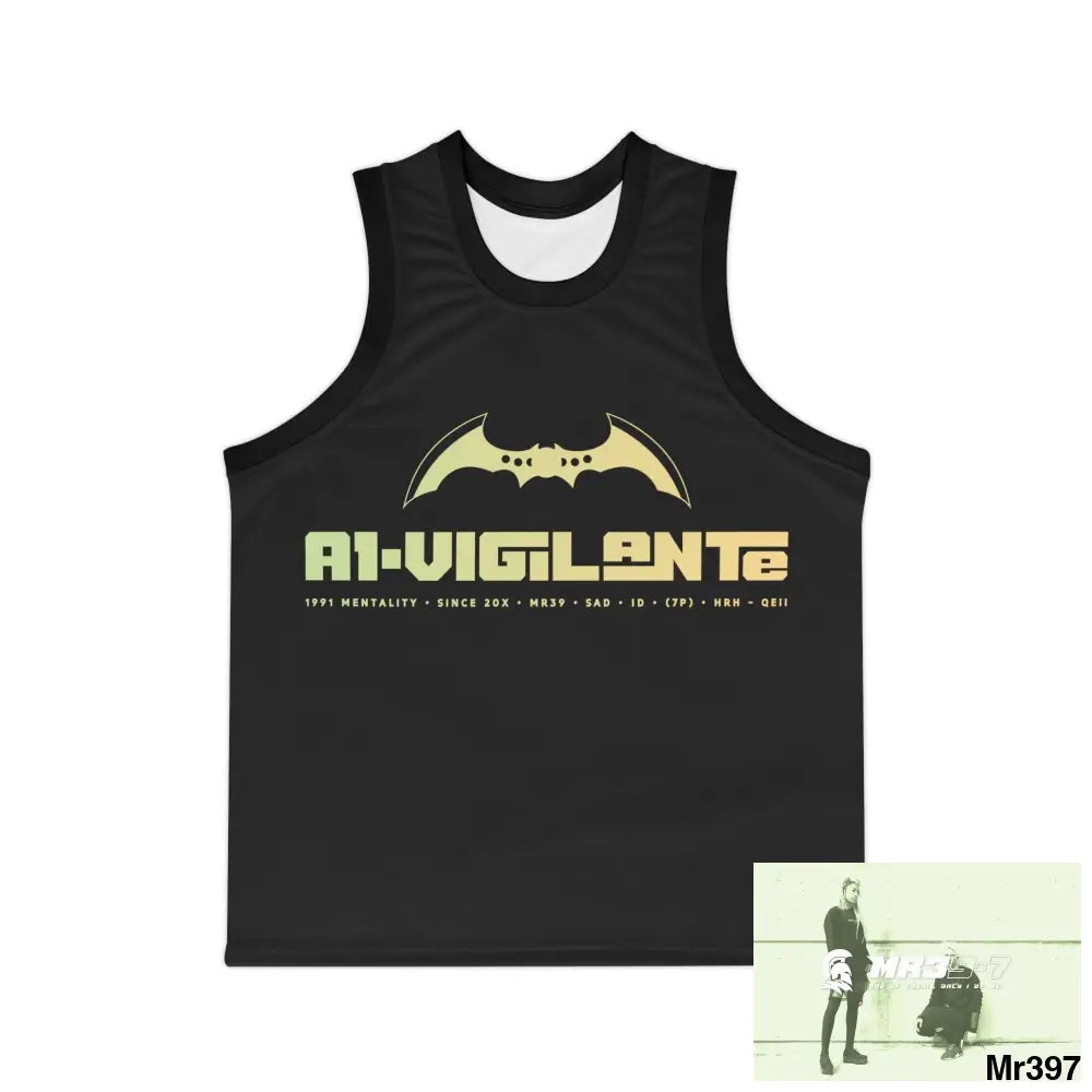 A1- Vigilante Unisex Basketball Jersey (AOP) All Over Prints