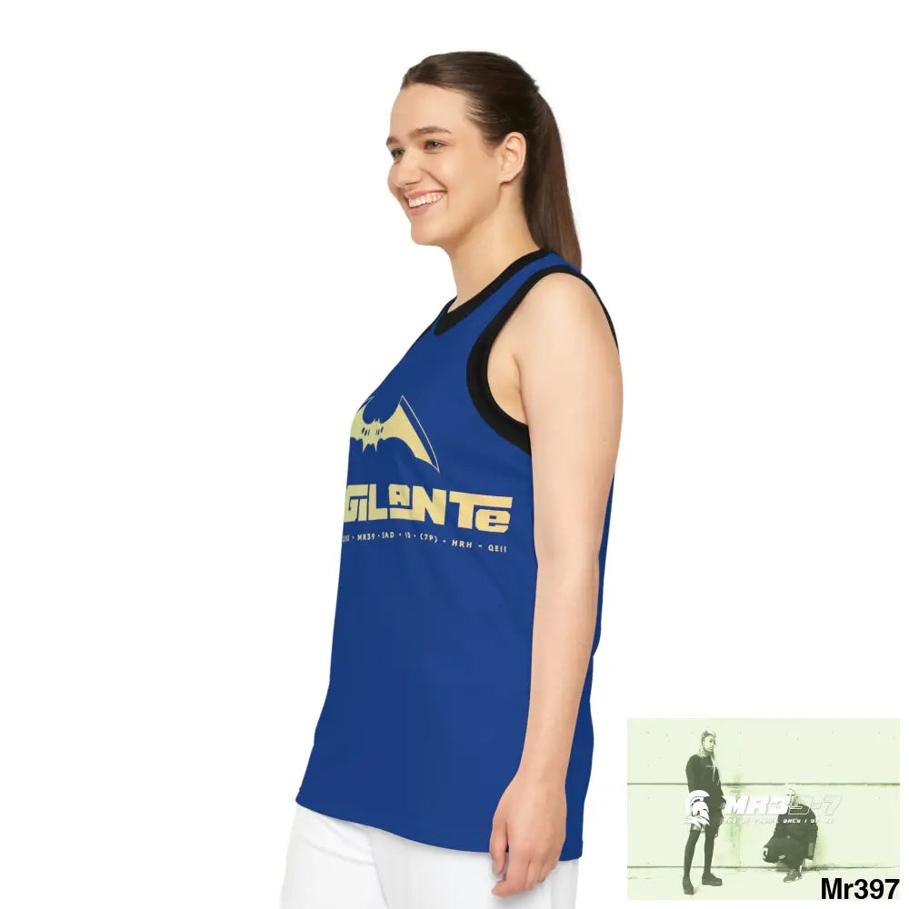 A1-Vigilante Unisex Basketball Jersey (AOP) All Over Prints