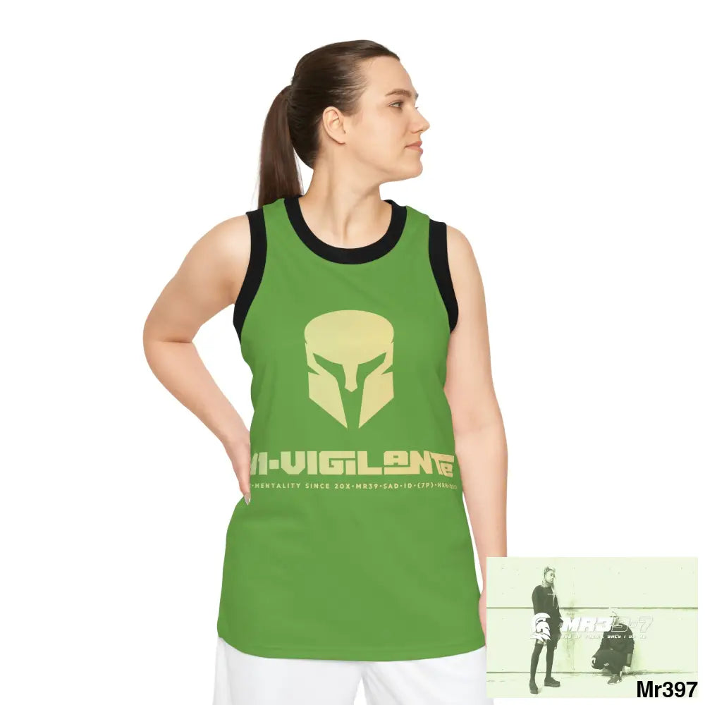 A1- Vigilante Unisex Basketball Jersey (AOP) All Over Prints