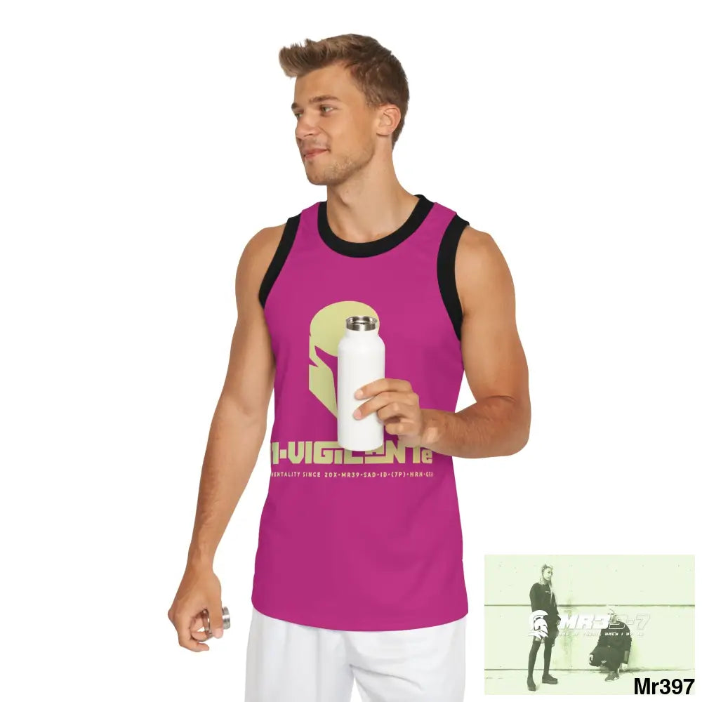 A1- Vigilante Unisex Basketball Jersey (AOP) All Over Prints