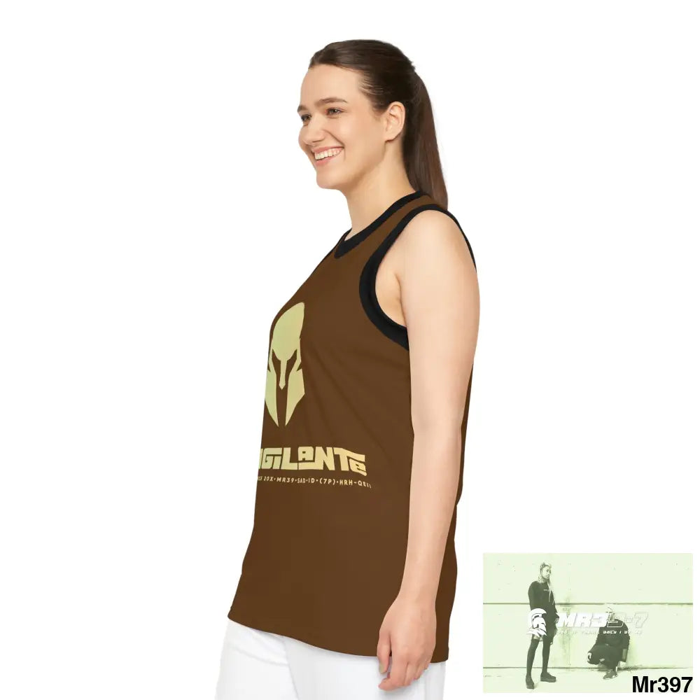 A1- Vigilante Unisex Basketball Jersey (AOP) All Over Prints