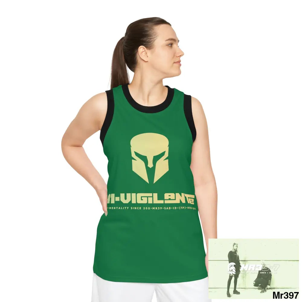 A1- Vigilante Unisex Basketball Jersey (AOP) All Over Prints