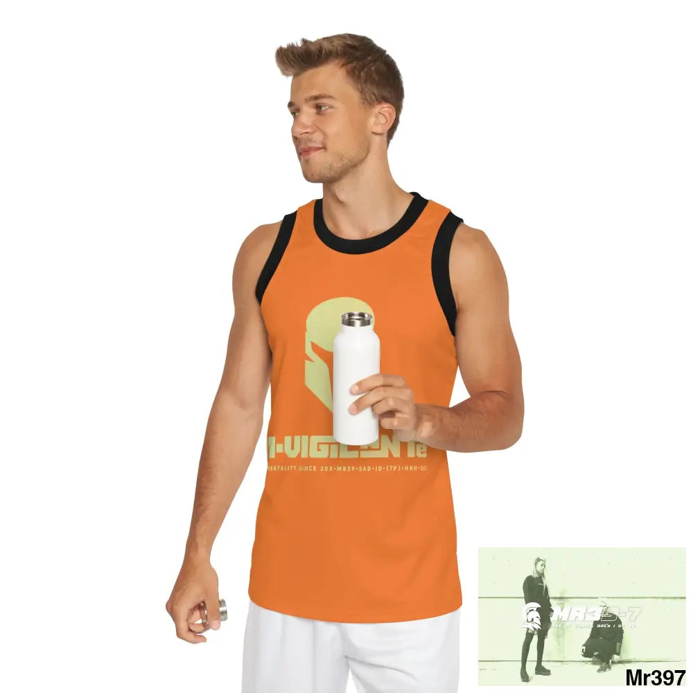 A1- Vigilante Unisex Basketball Jersey (AOP) All Over Prints