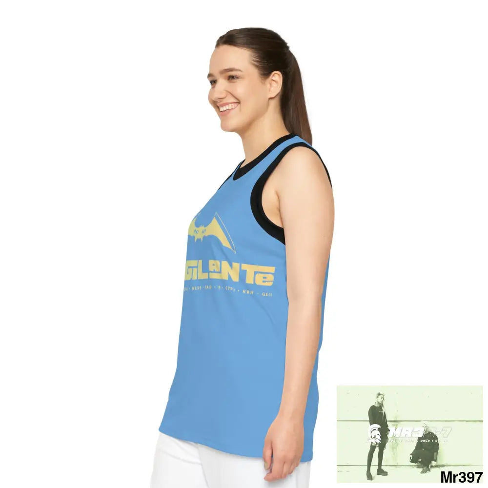 A1-Vigilante Unisex Basketball Jersey (AOP) All Over Prints