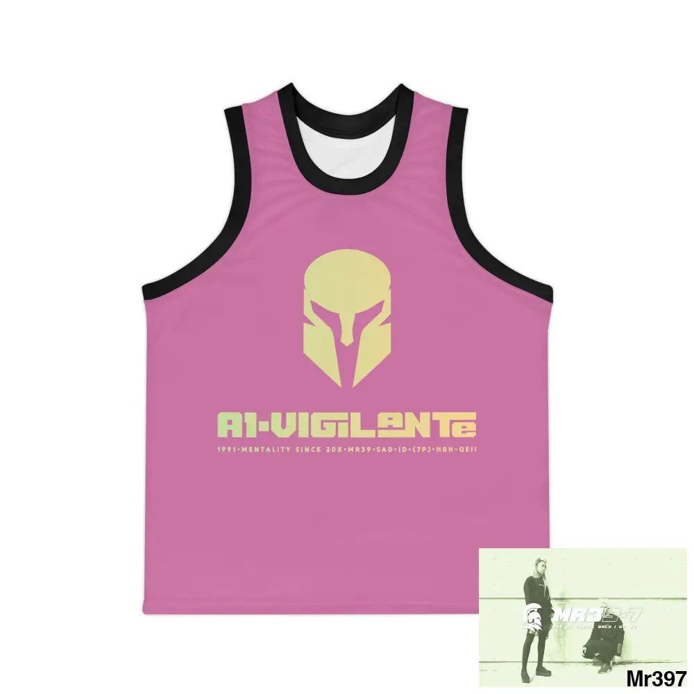 A1- Vigilante Unisex Basketball Jersey (AOP) All Over Prints