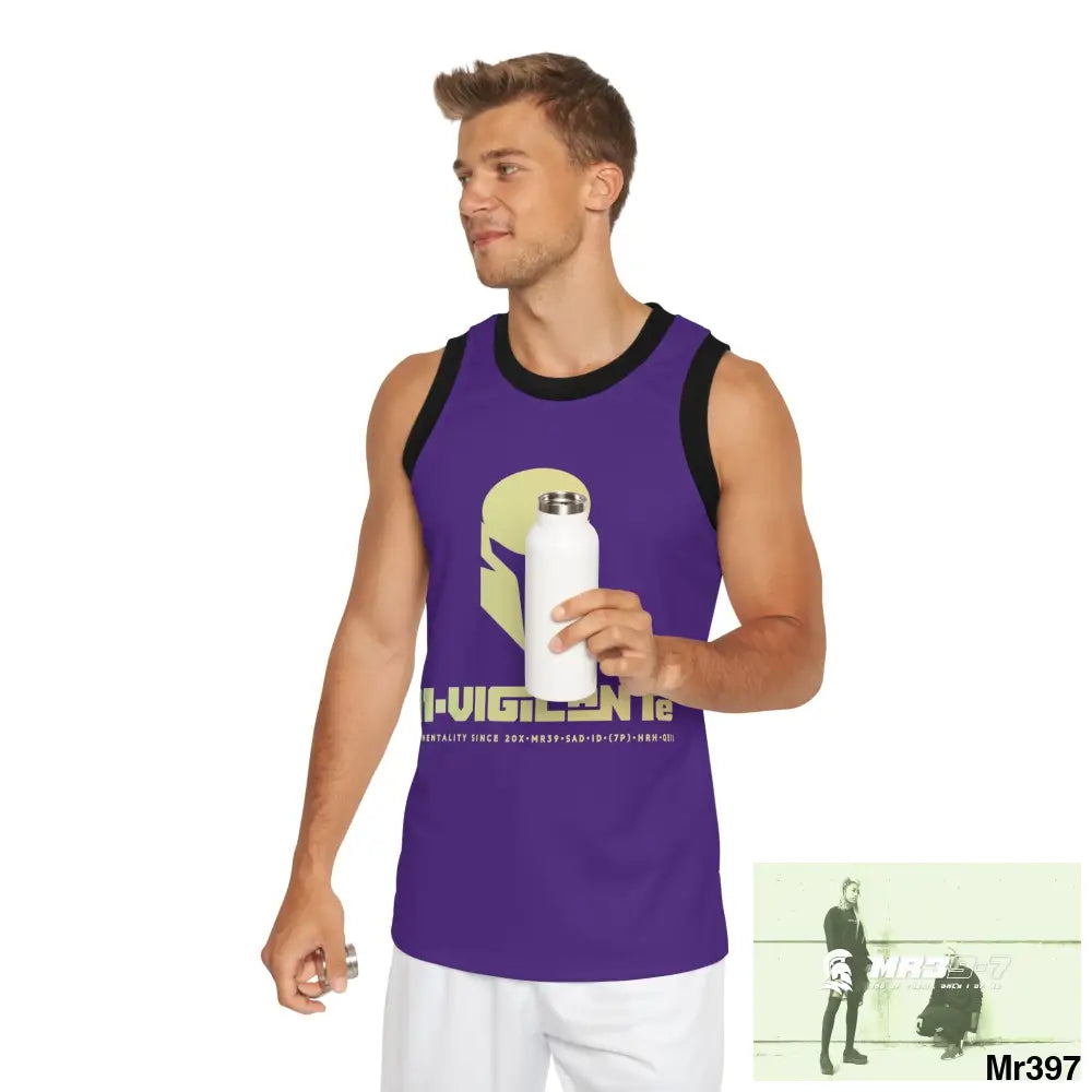 A1- Vigilante Unisex Basketball Jersey (AOP) All Over Prints