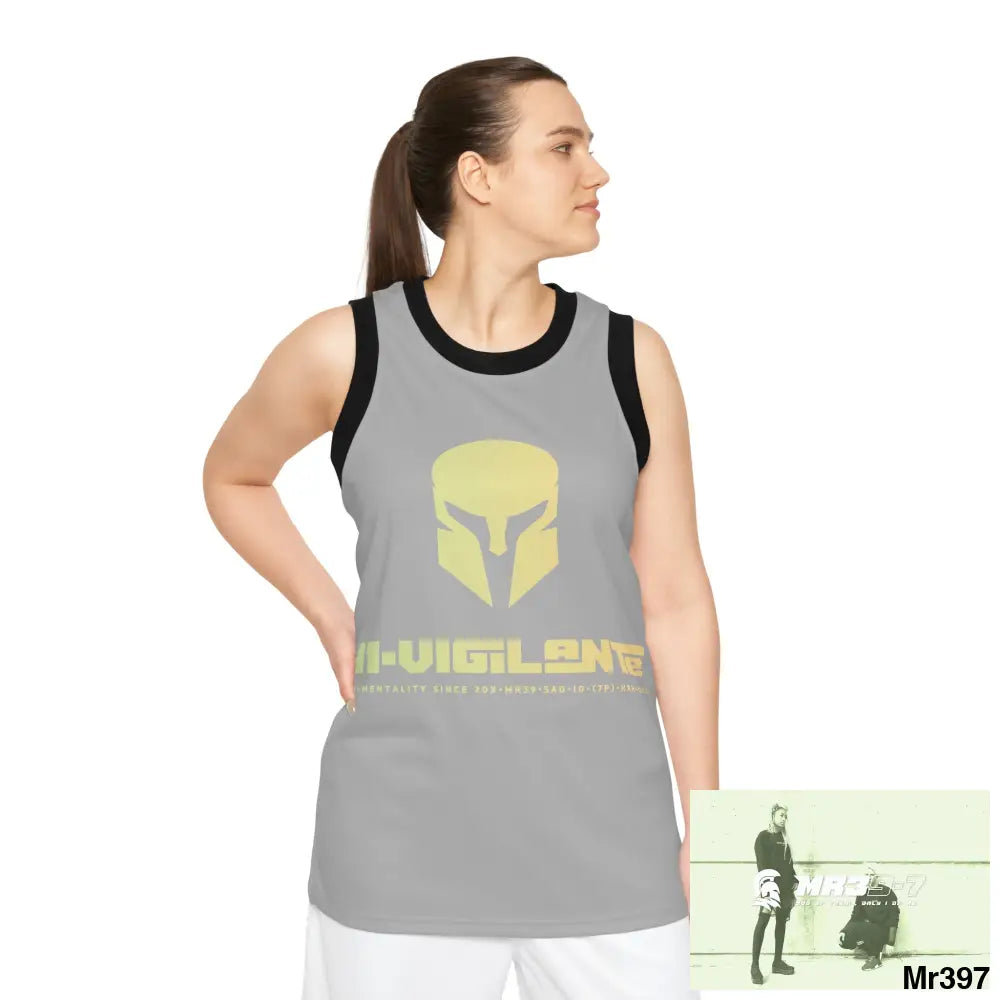 A1- Vigilante Unisex Basketball Jersey (AOP) All Over Prints