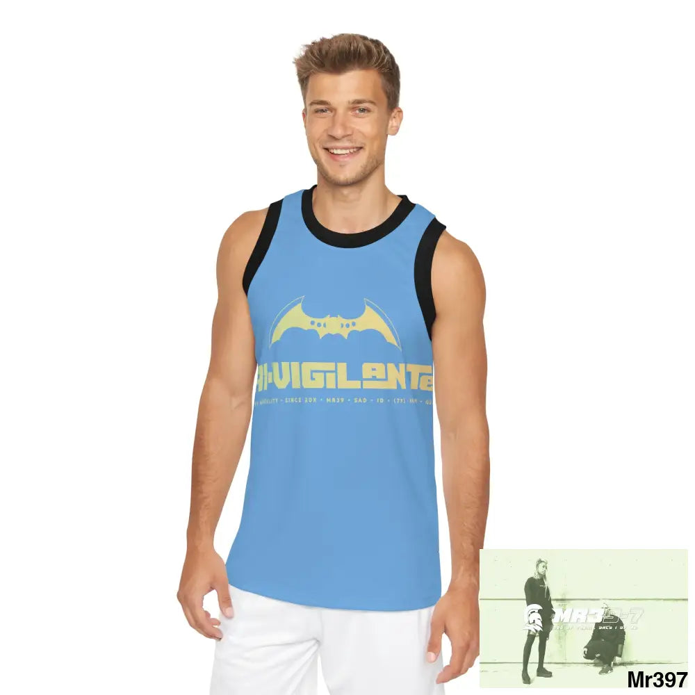 A1-Vigilante Unisex Basketball Jersey (AOP) All Over Prints