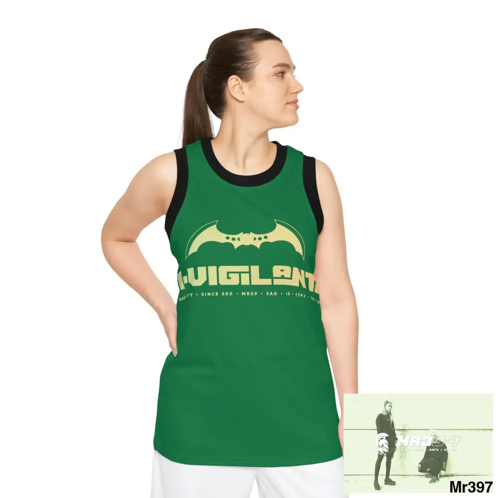 A1-Vigilante Unisex Basketball Jersey (AOP) All Over Prints