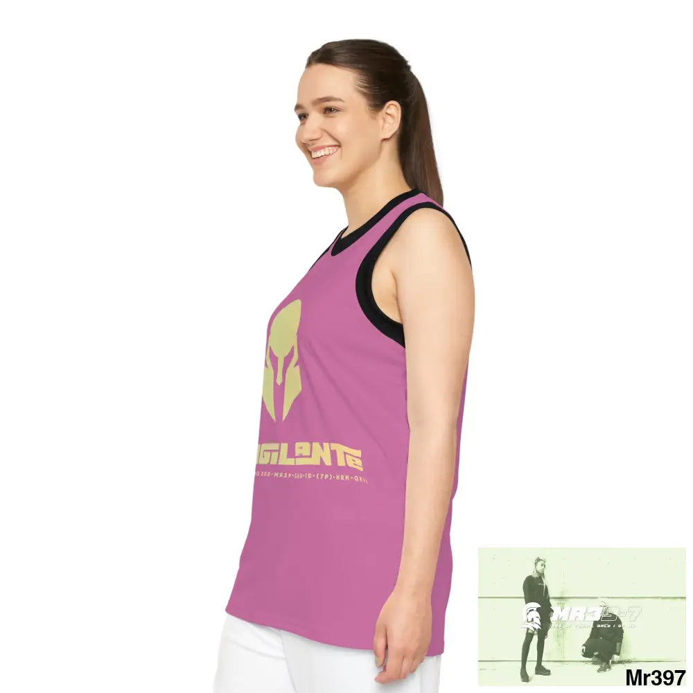 A1- Vigilante Unisex Basketball Jersey (AOP) All Over Prints