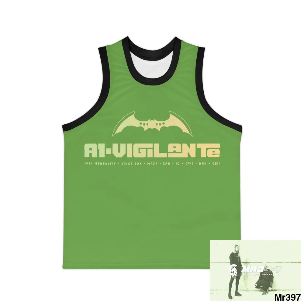 A1-Vigilante Unisex Basketball Jersey (AOP) All Over Prints
