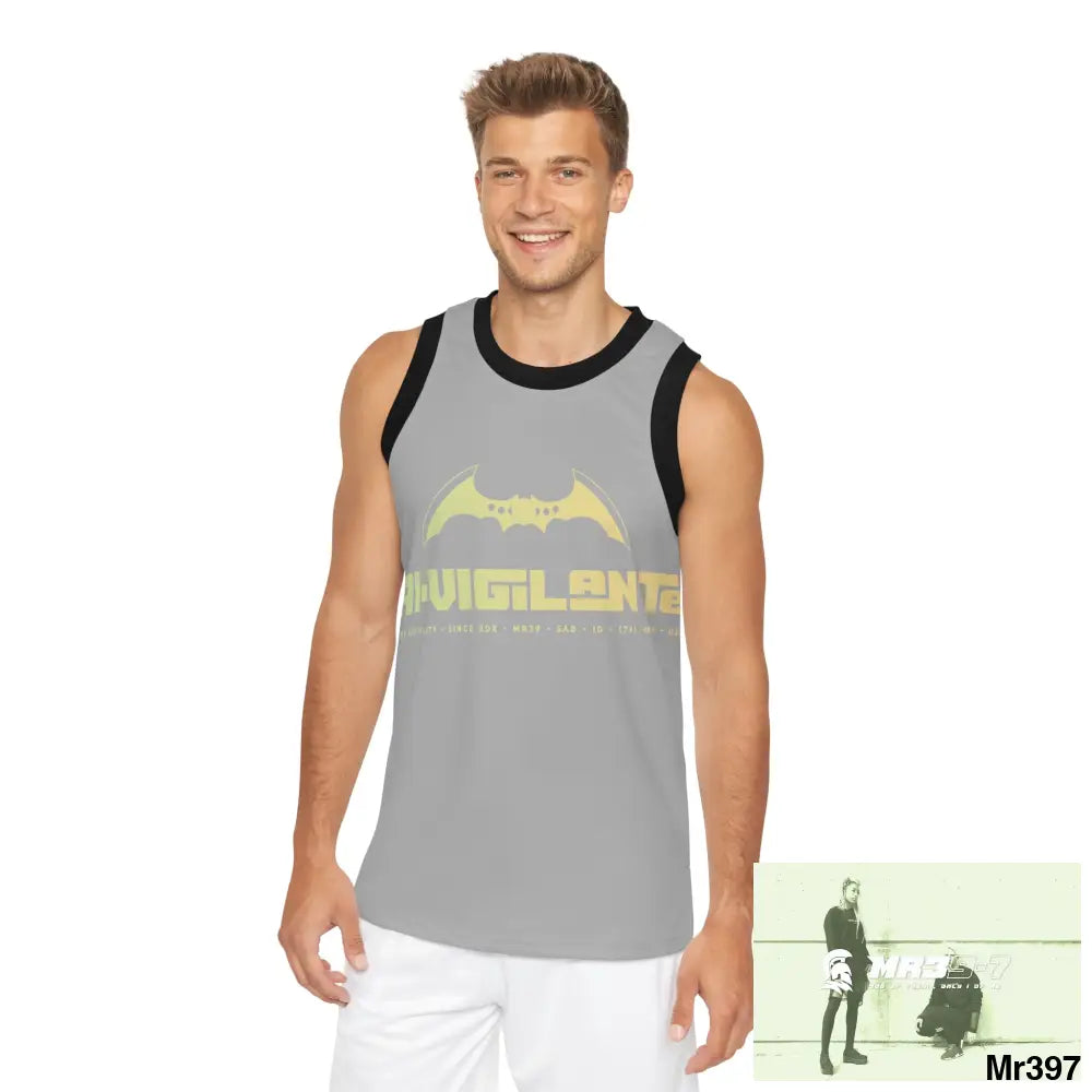 A1-Vigilante Unisex Basketball Jersey (AOP) All Over Prints