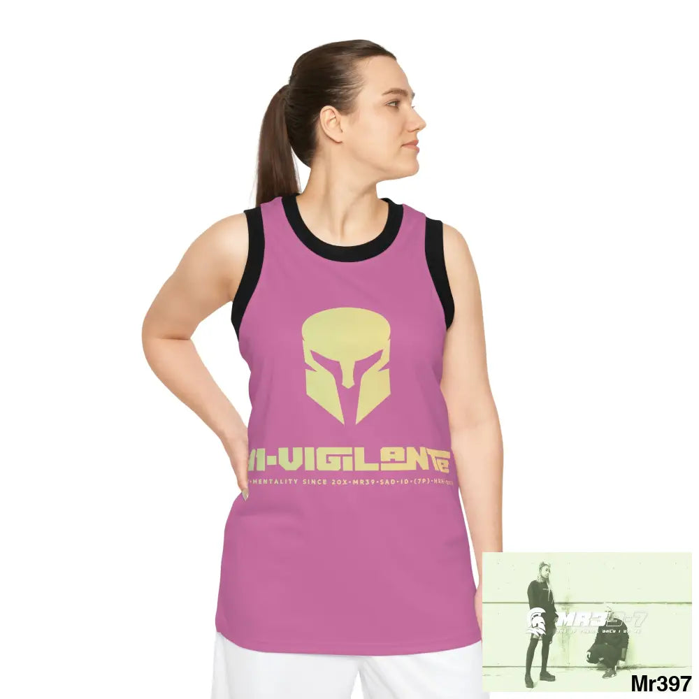 A1- Vigilante Unisex Basketball Jersey (AOP) All Over Prints