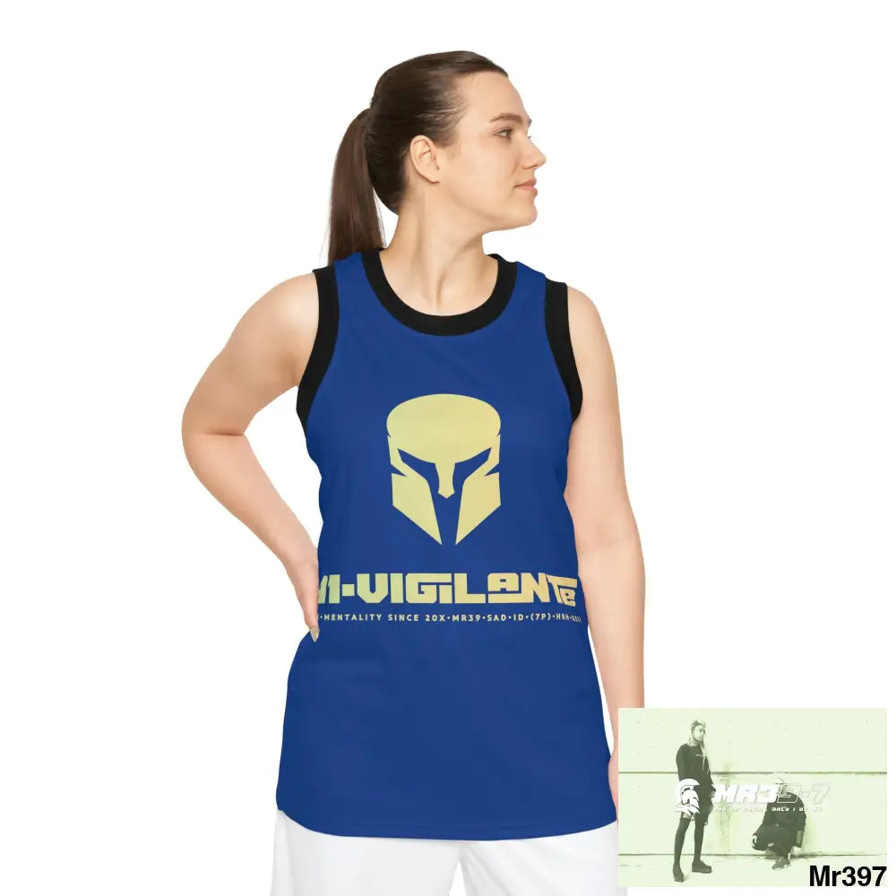 A1- Vigilante Unisex Basketball Jersey (AOP) All Over Prints
